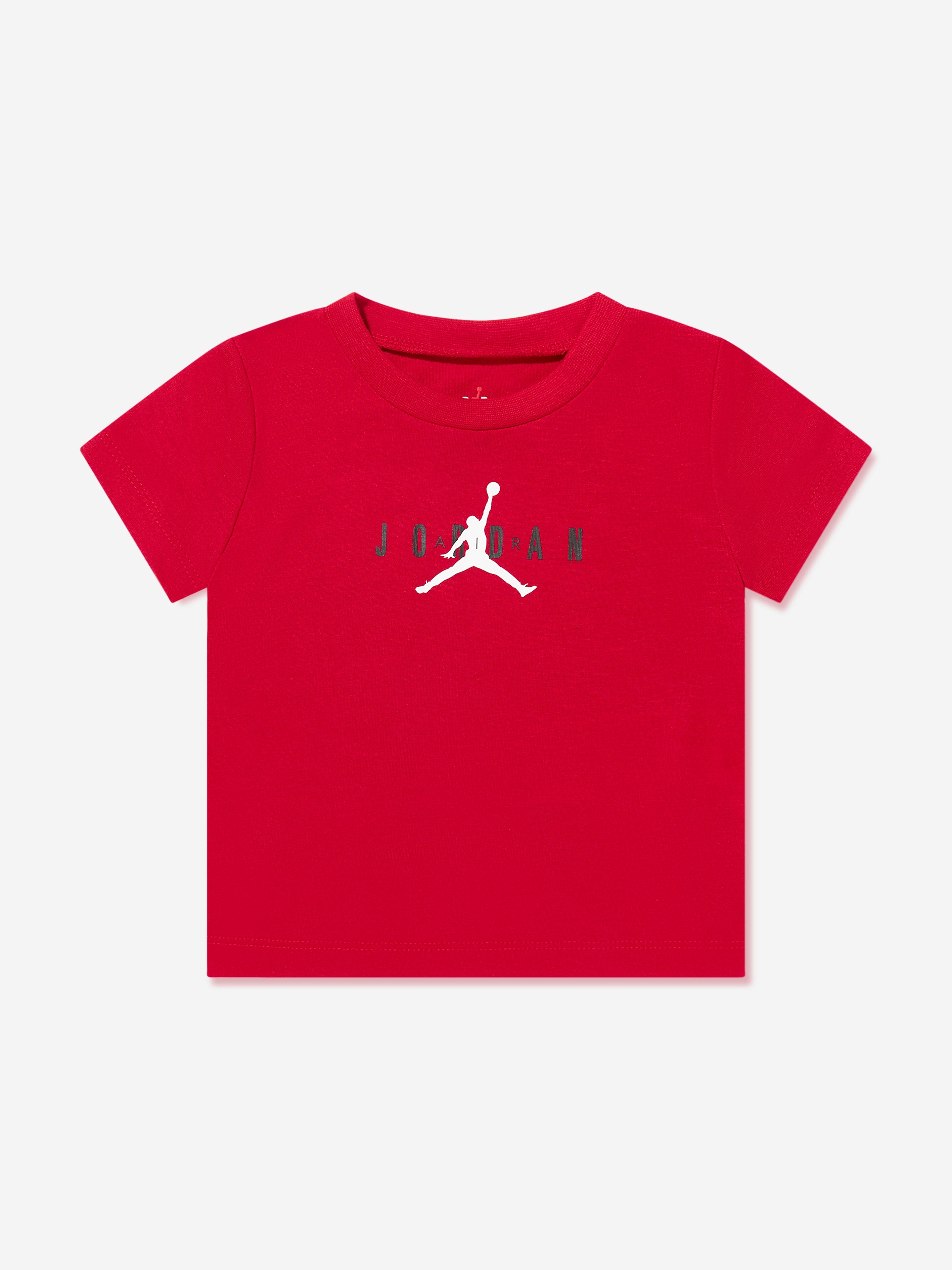 Jordan Kids Jumpman Sustainable Graphic T-Shirt in Red