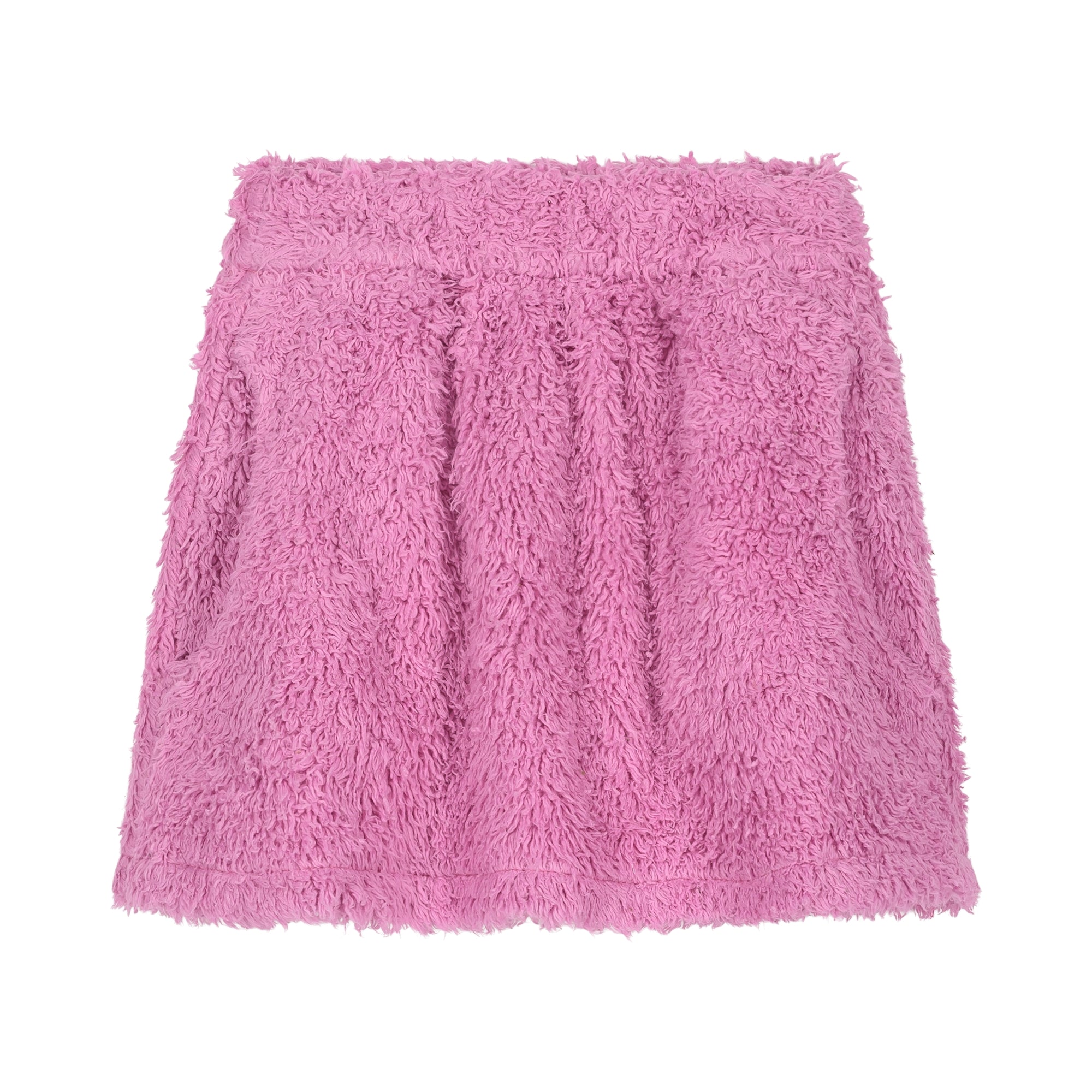 Girls Pink Fleece Skirt