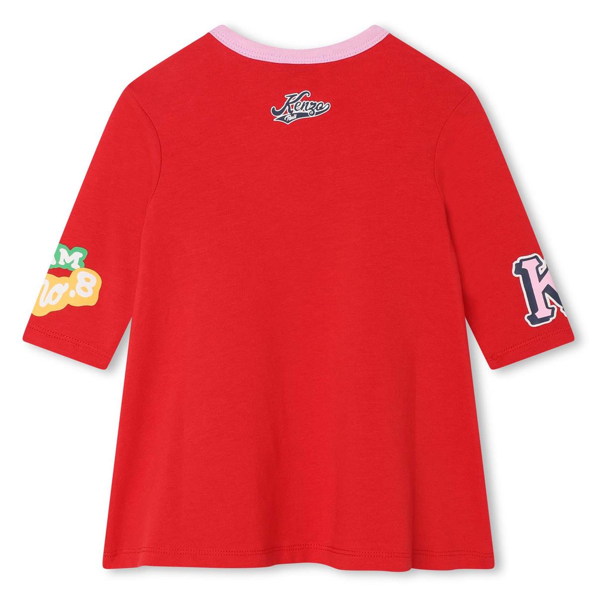 Baby Girls Red Cotton Dress