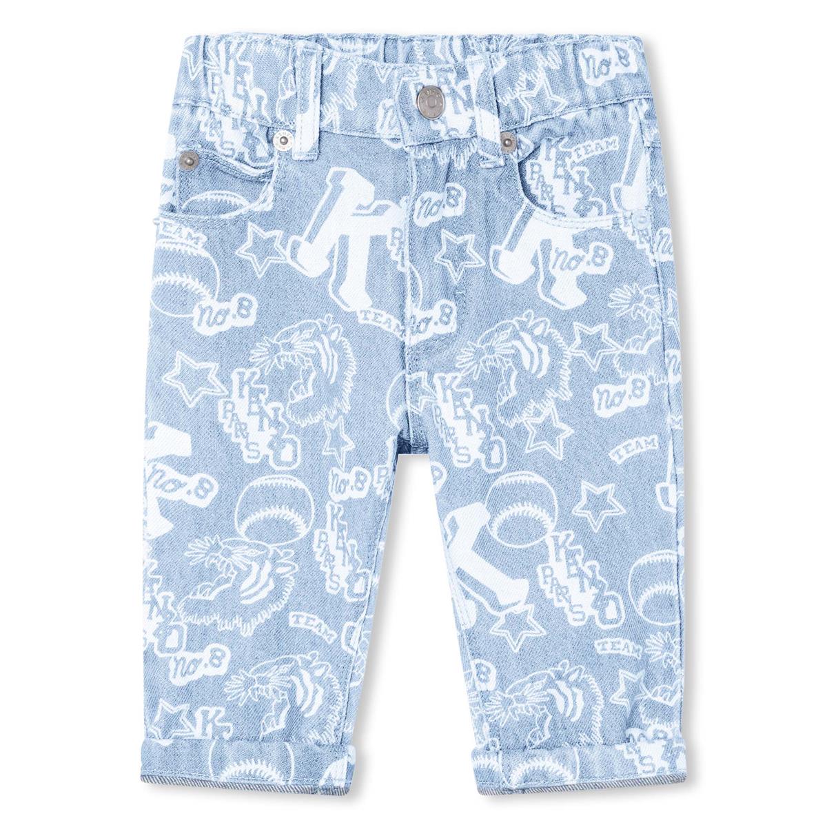 Baby Boys Light Blue Denim Trousers