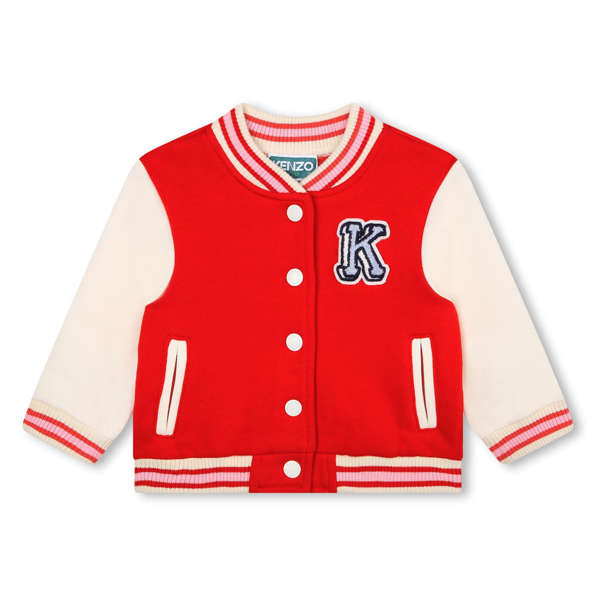 Baby Girls Red Logo Jacket