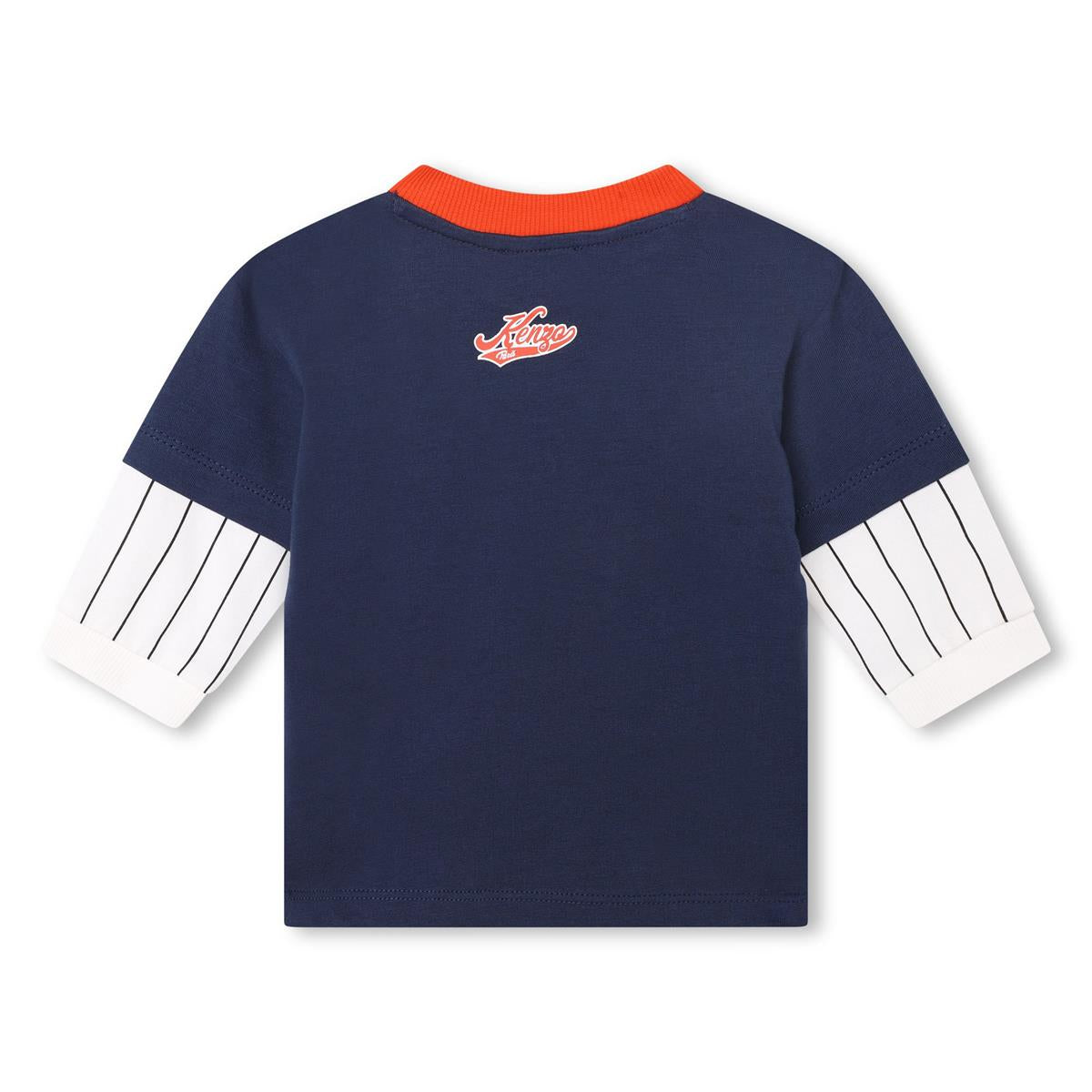 Baby Boys Blue Cotton T-Shirt