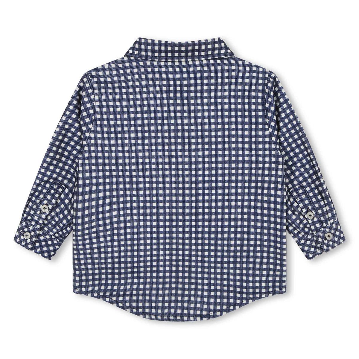 Baby Boys Blue Check Shirt