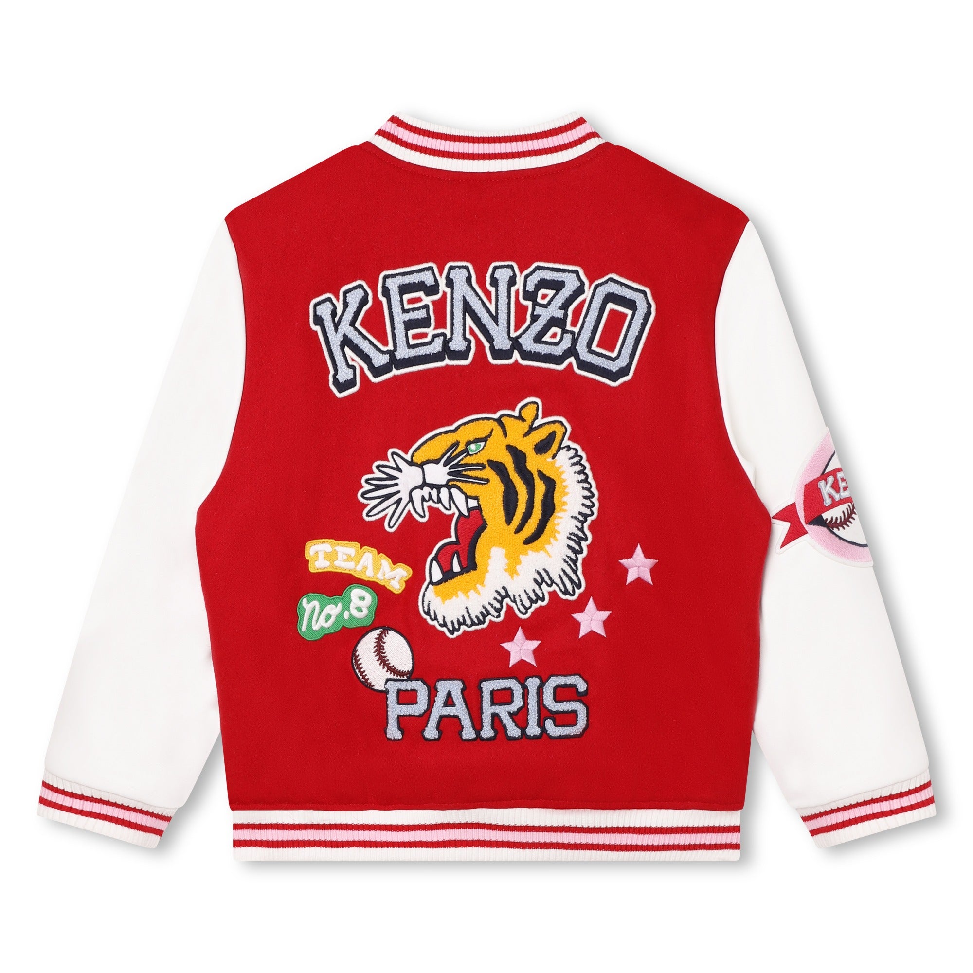 Girls Red Padded Jacket