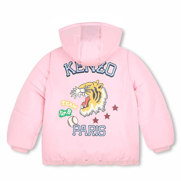 Girls Pink Padded Jacket