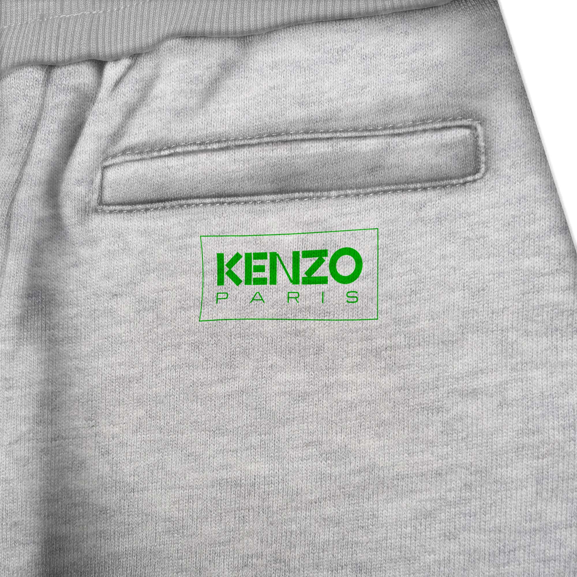 Boys Grey Cotton Trousers