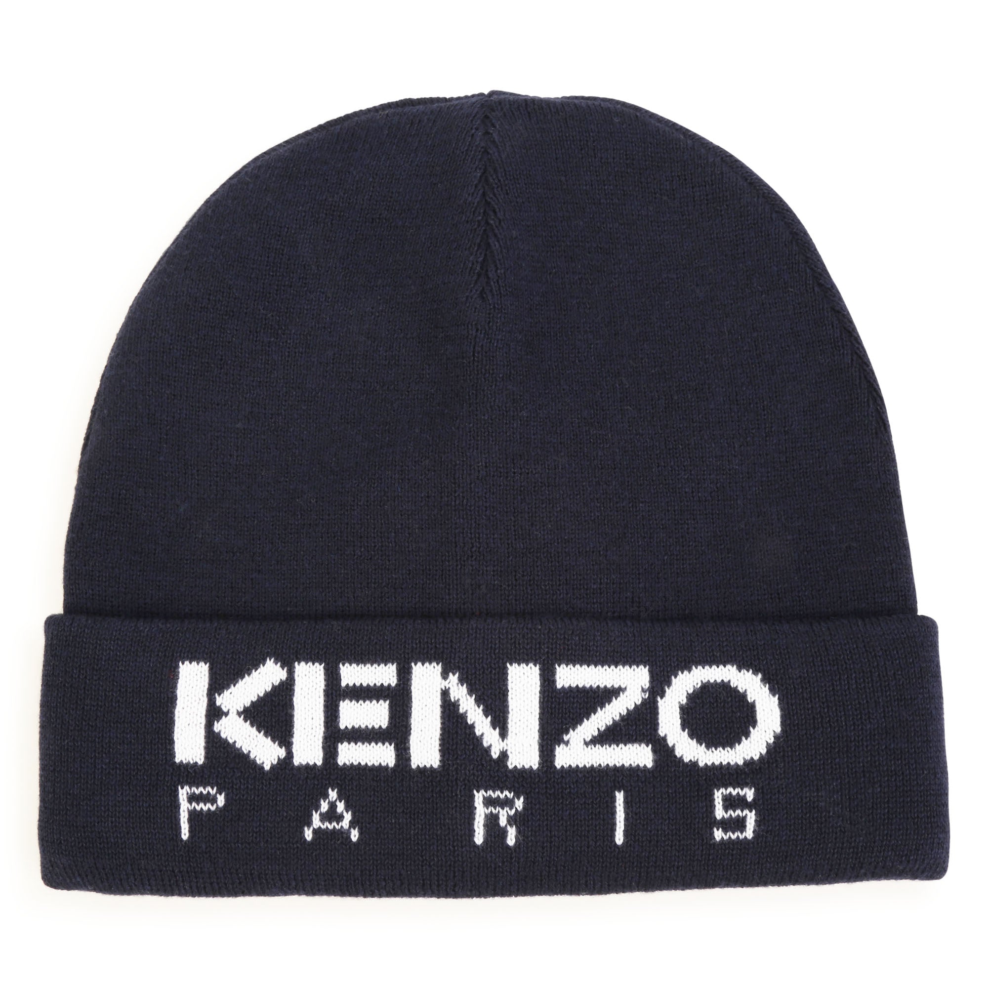 Boys & Girls Navy Logo Knit Hat