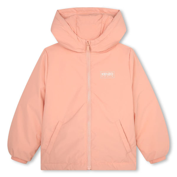 Girls Pink Padded Jacket