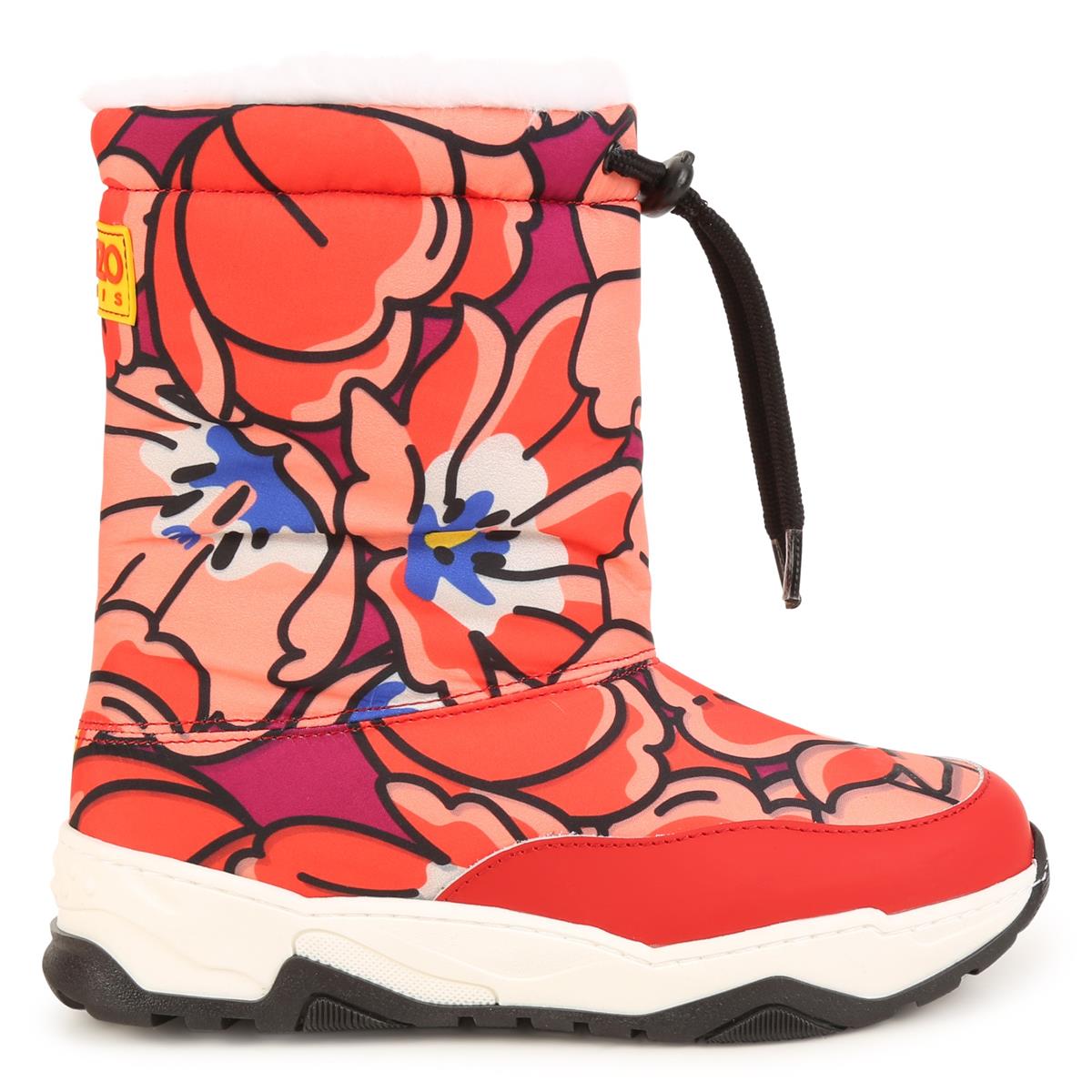 Girls Pink Flower Shoes