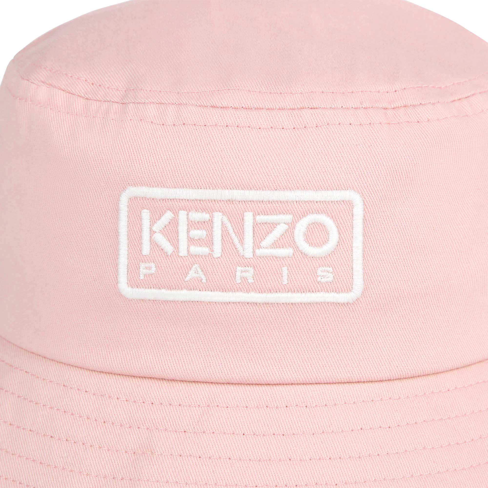 Boys & Girls Pink Logo Bucket Hat