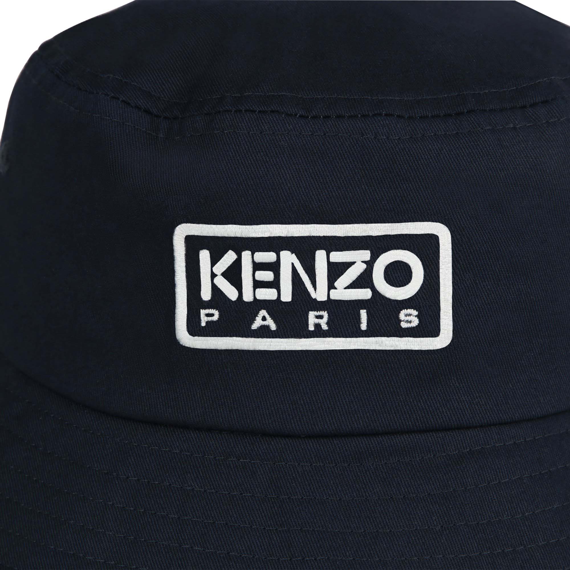 Boys & Girls Navy Logo Bucket Hat
