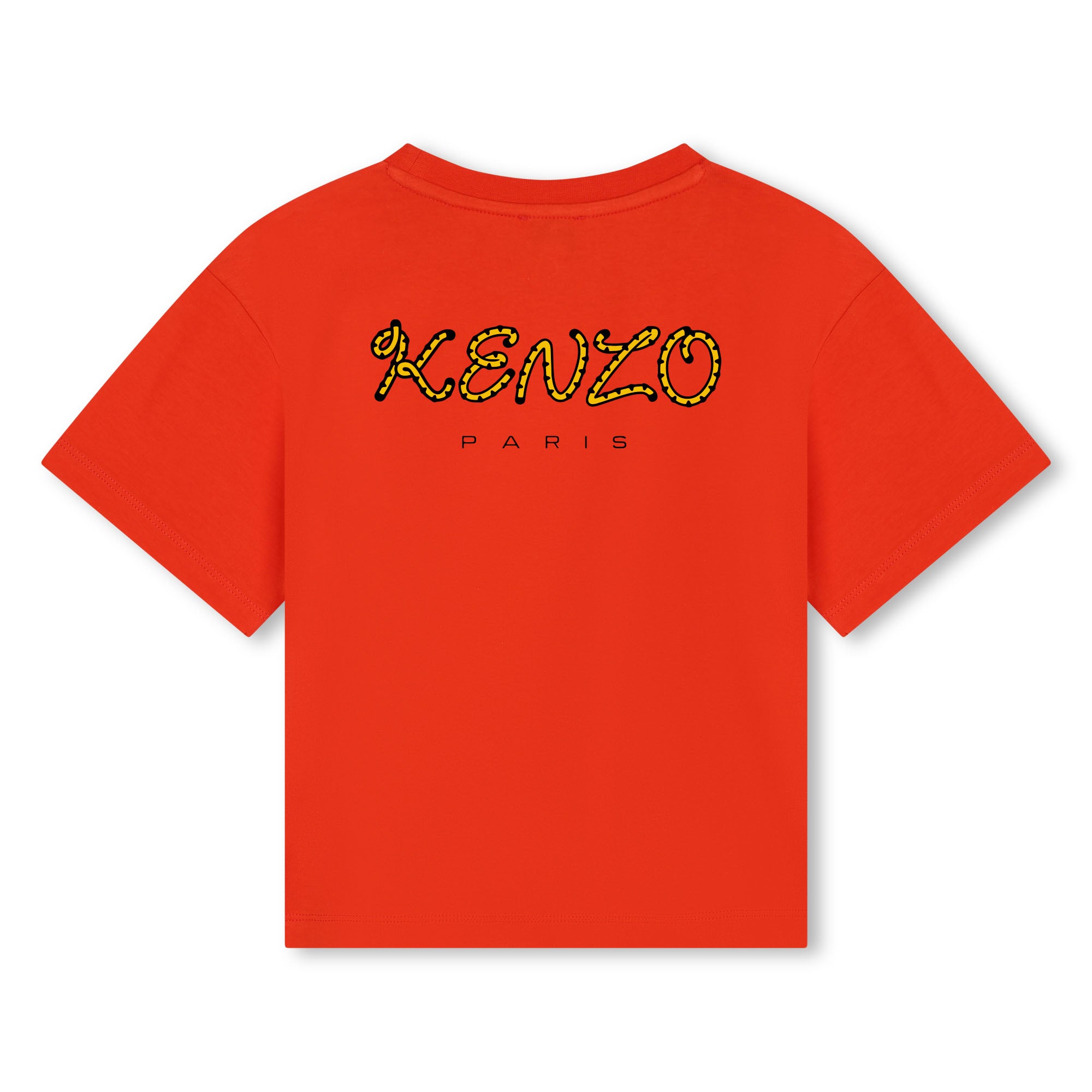 Boys & Girls Red Cotton T-Shirt