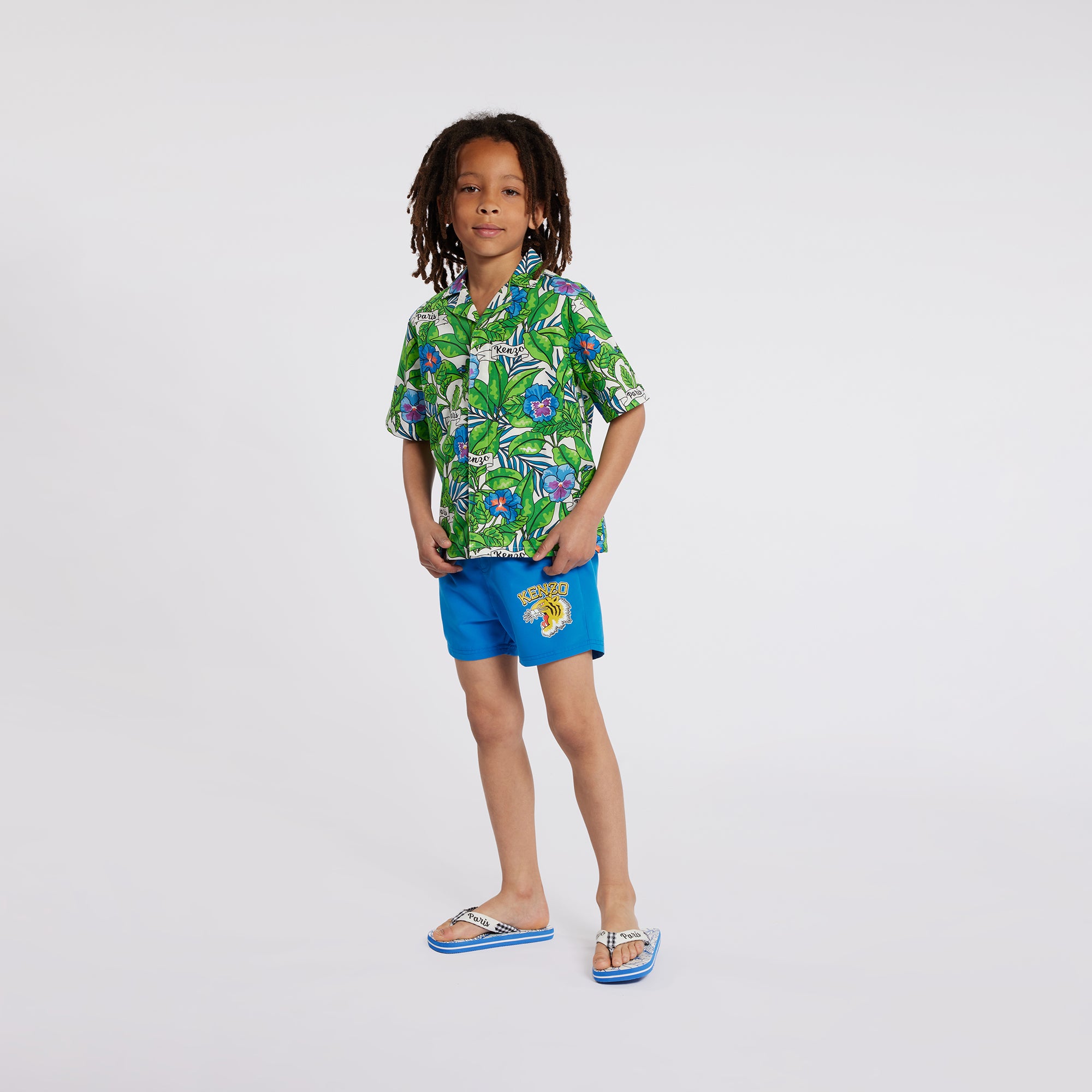 Boys Blue Swim Shorts