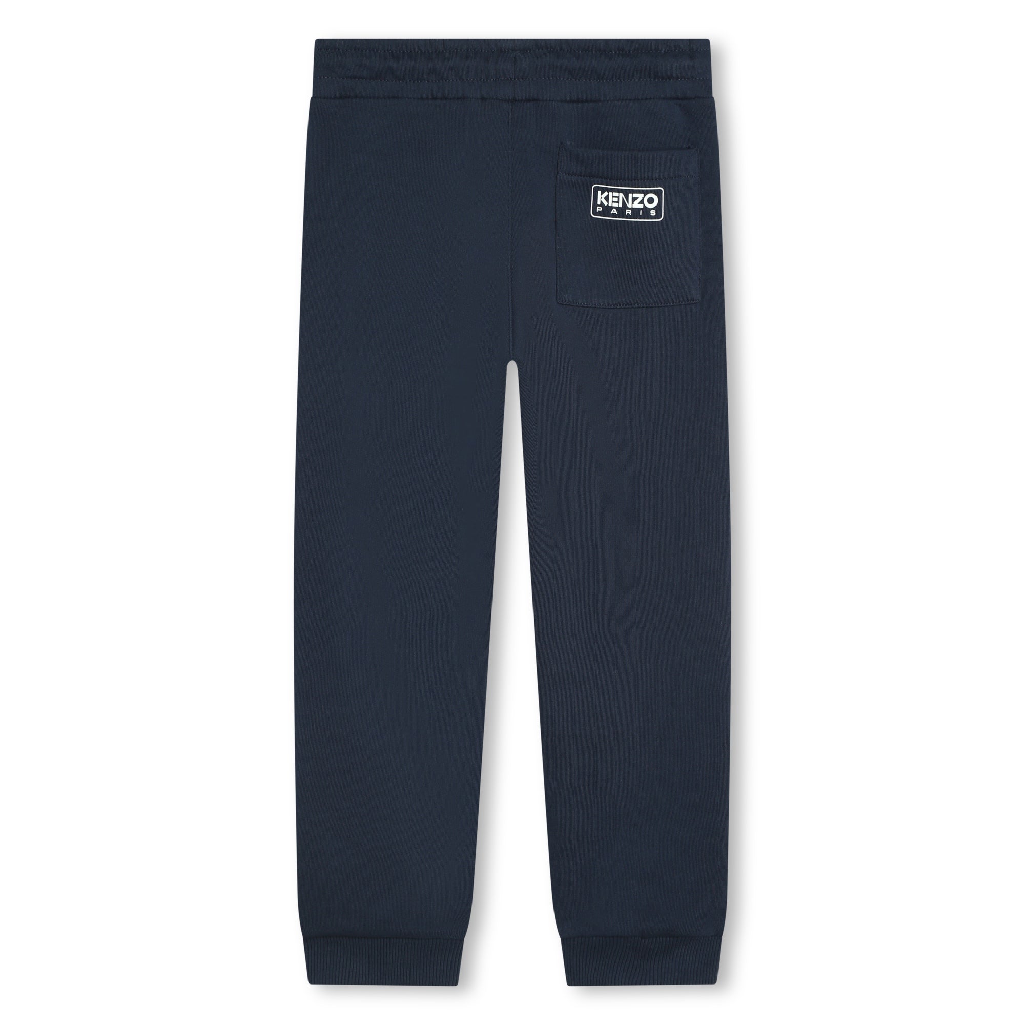 Boys & Girls Navy Cotton Trousers