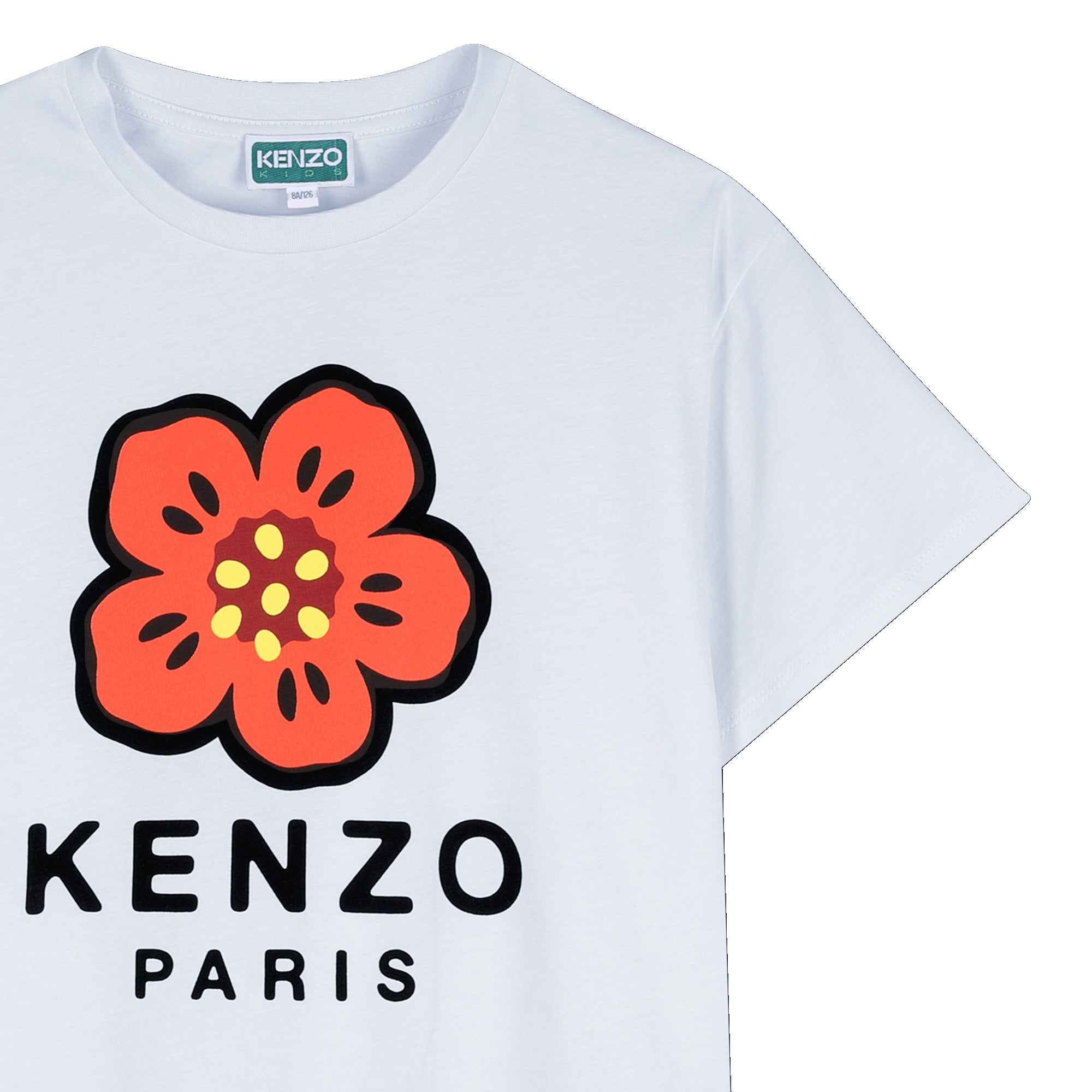 Boys & Girls Light Blue Printed Cotton T-Shirt