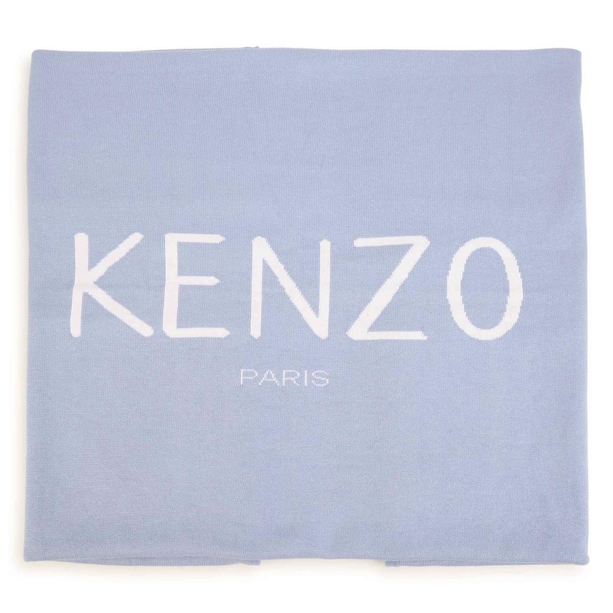 Baby Boys & Girls Blue Logo Blanket