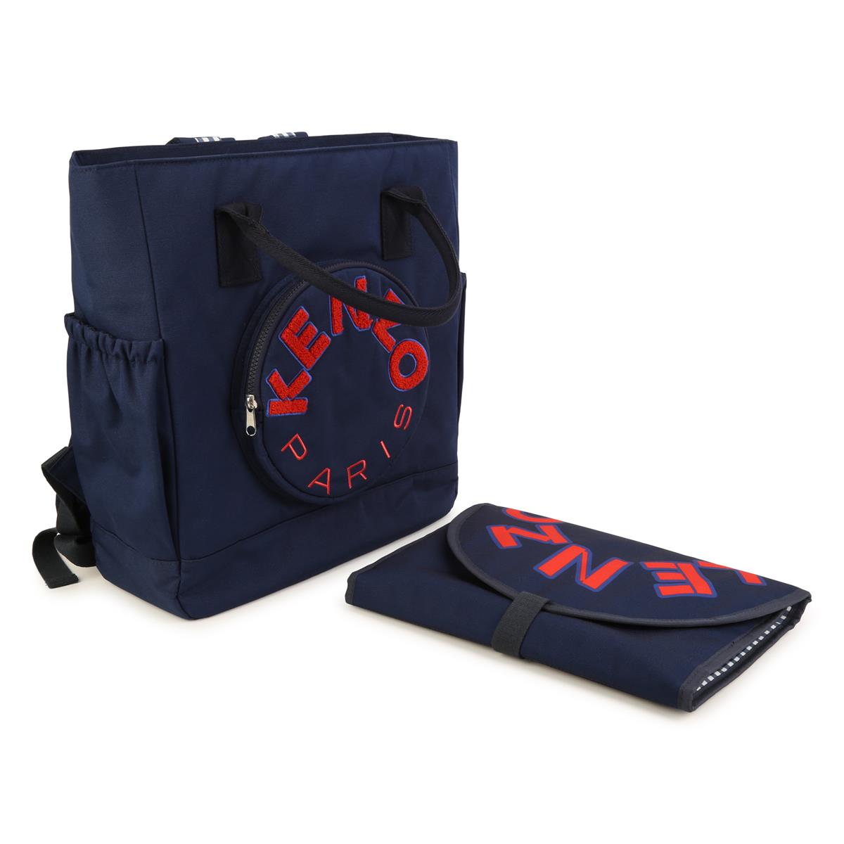 Girls Blue Logo Handbag