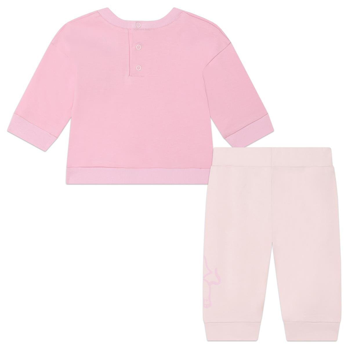 Baby Girls Pink Cotton Set