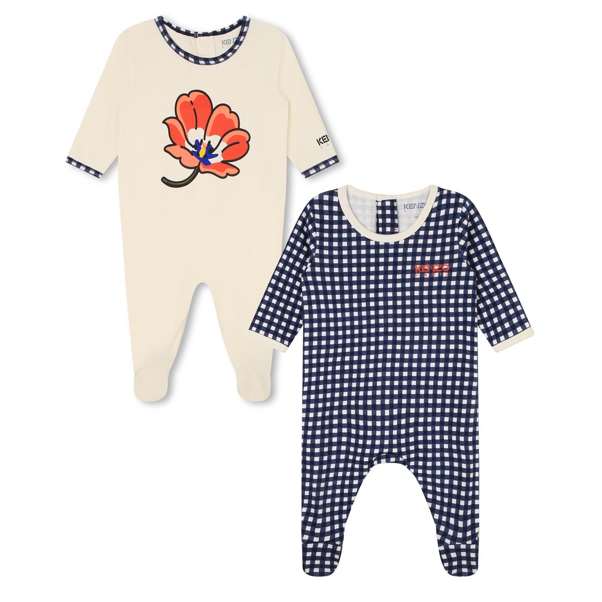 Baby Boys & Girls White Babysuit Set