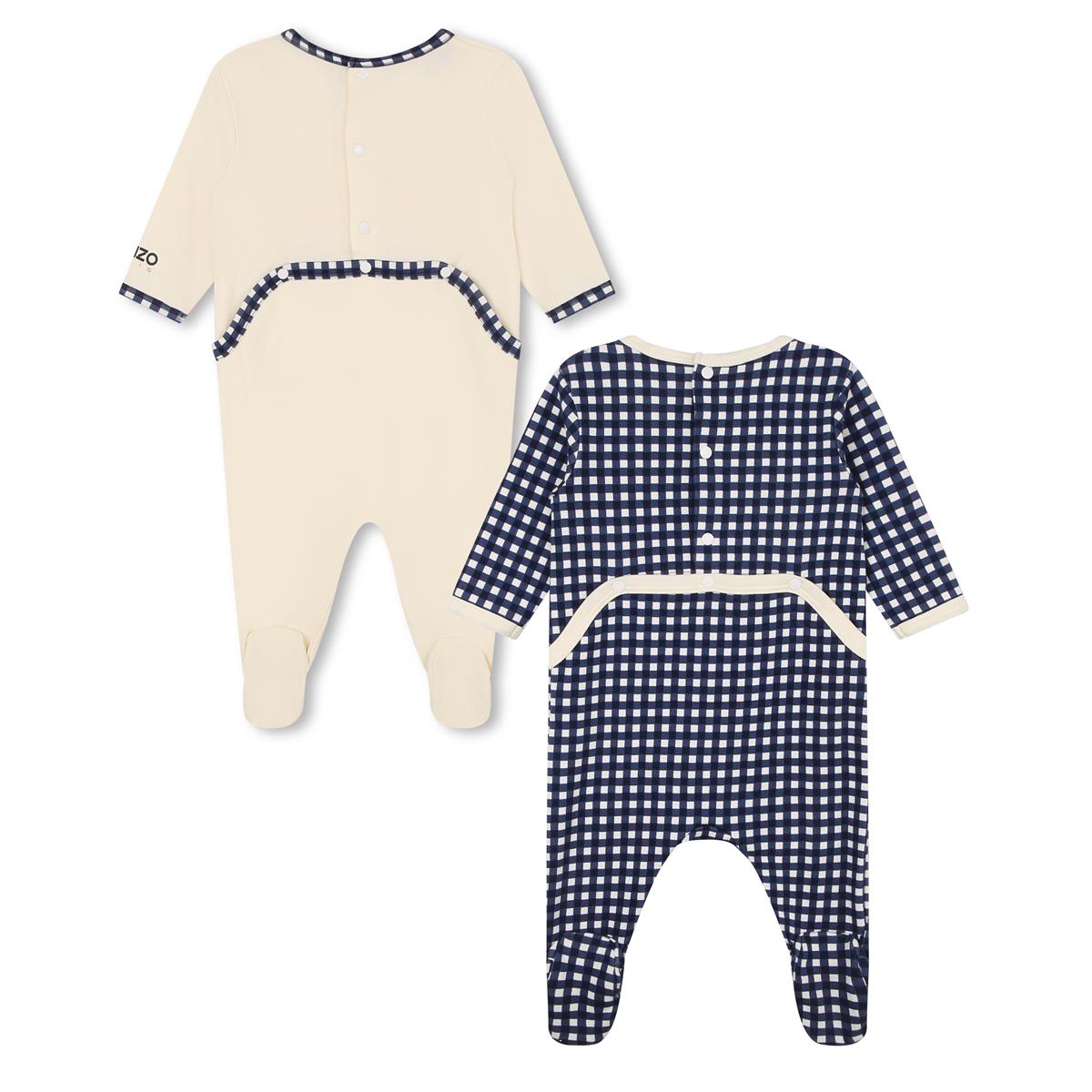 Baby Boys & Girls White Babysuit Set