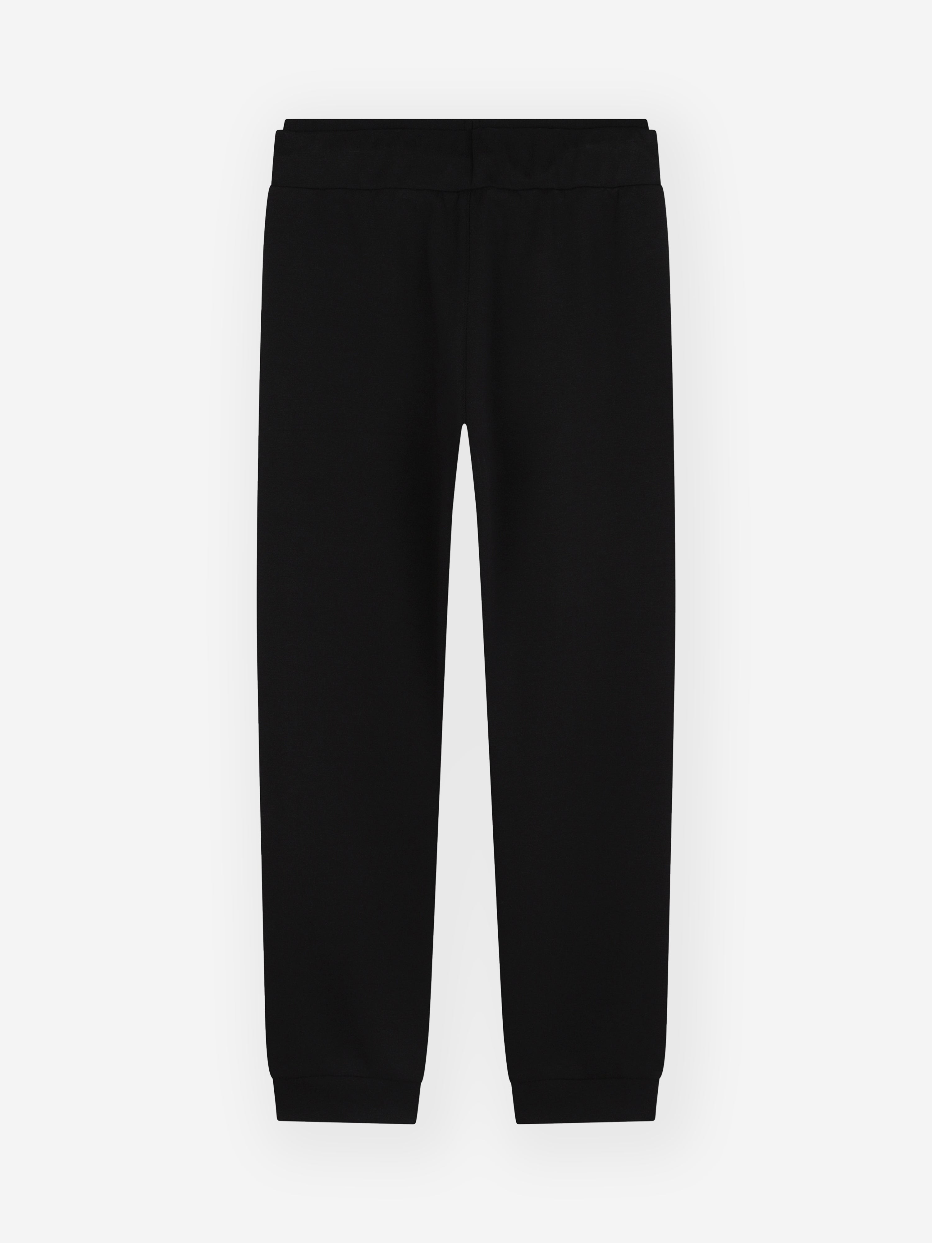 Karl Lagerfeld Boys Double Waistband Joggers in Black