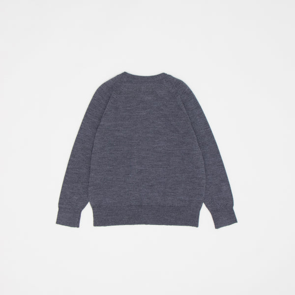 Boys & Girls Dark Grey Wool Sweater