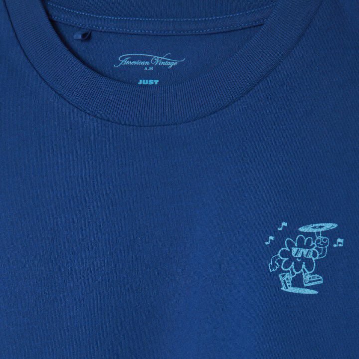 Boys & Girls Blue Cotton T-Shirt