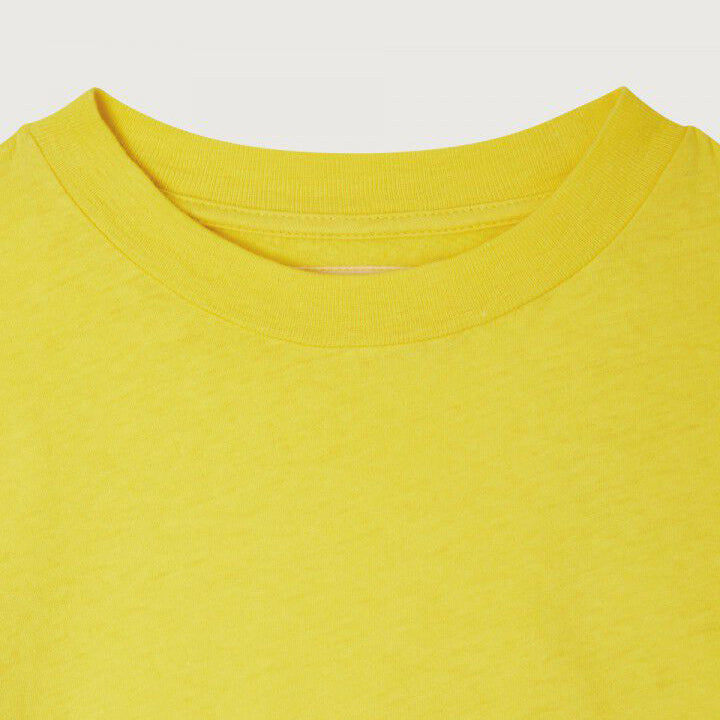 Boys & Girls Yellow Cotton T-Shirt