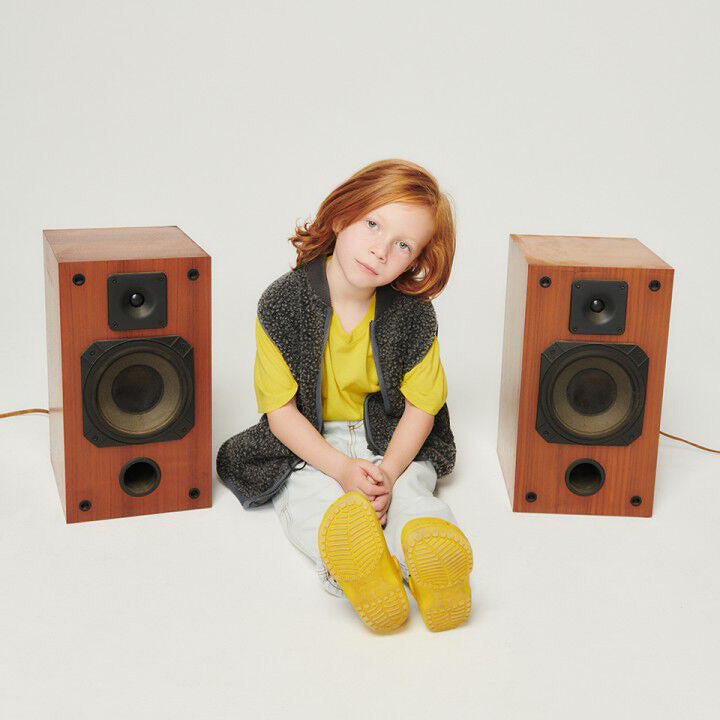 Boys & Girls Grey Sherpa Gilet