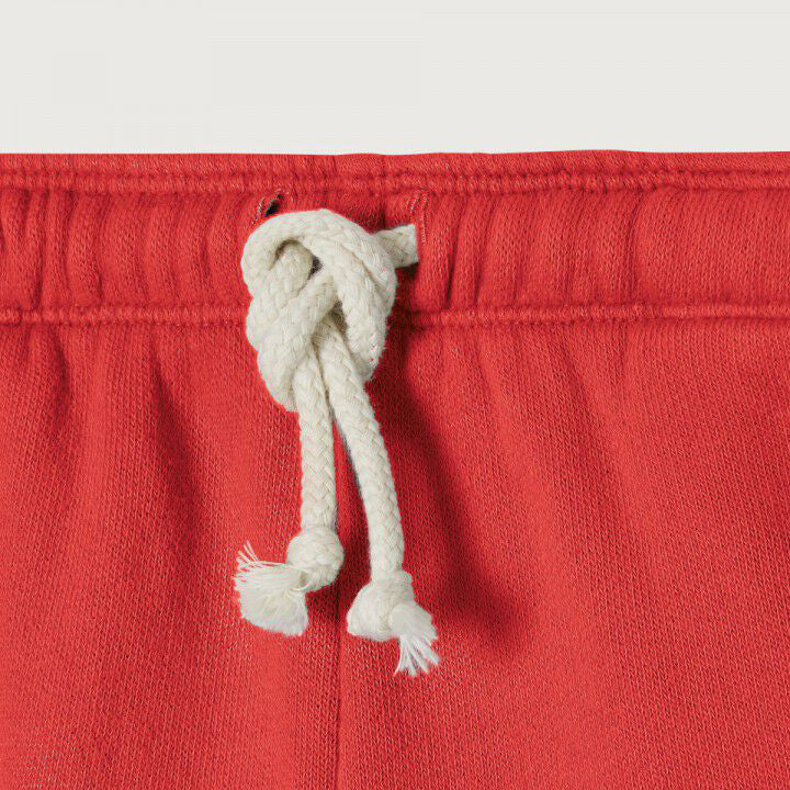 Boys & Girls Red Cotton Shorts