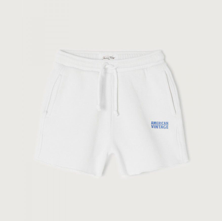 Boys & Girls White Cotton Shorts