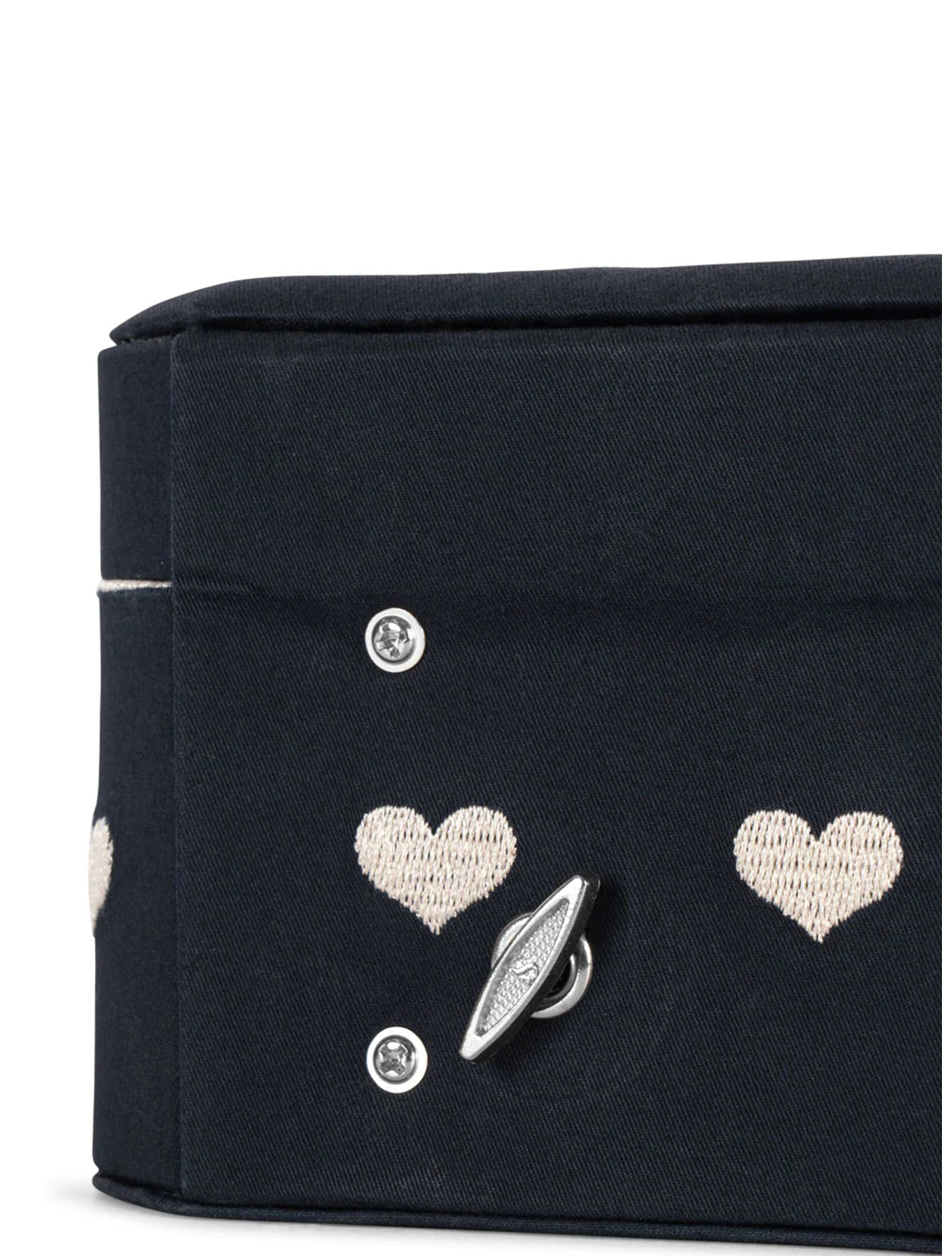 Baby Swan Treasure Box in Navy
