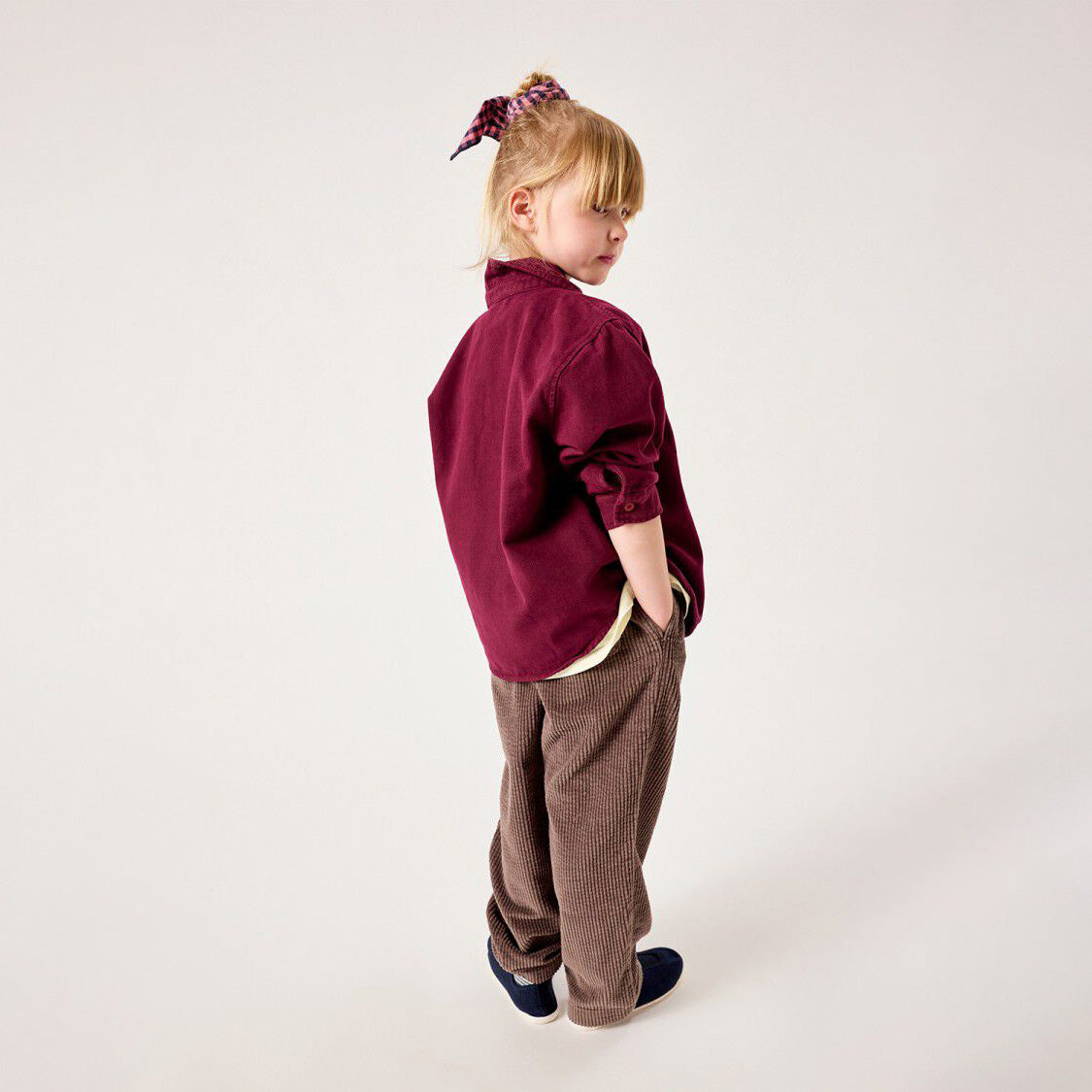 Boys & Girls Brown Corduroy Trousers