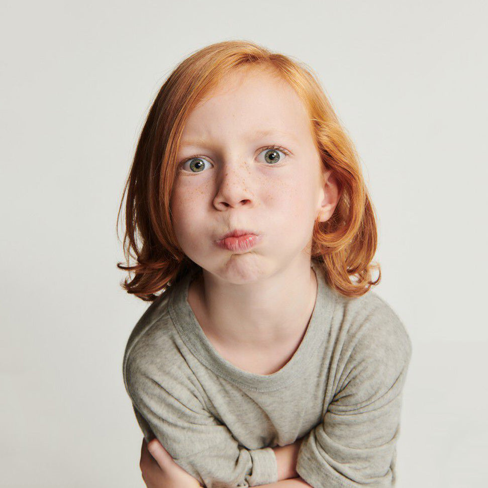 Boys & Girls Grey Cotton T-Shirt