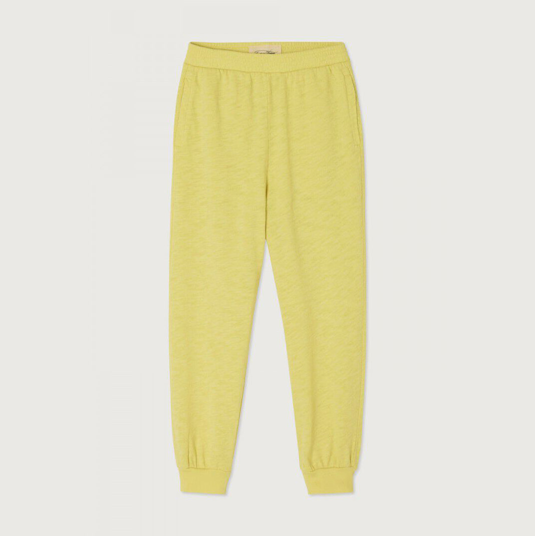 Boys & Girls Yellow Cotton Trousers