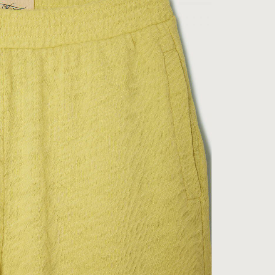 Boys & Girls Yellow Cotton Trousers