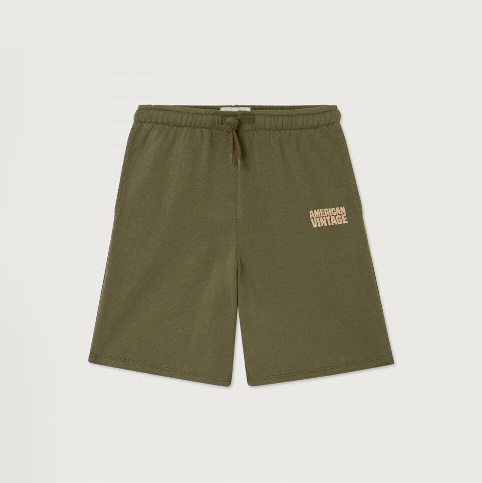 Boys & Girls Green Cotton Shorts