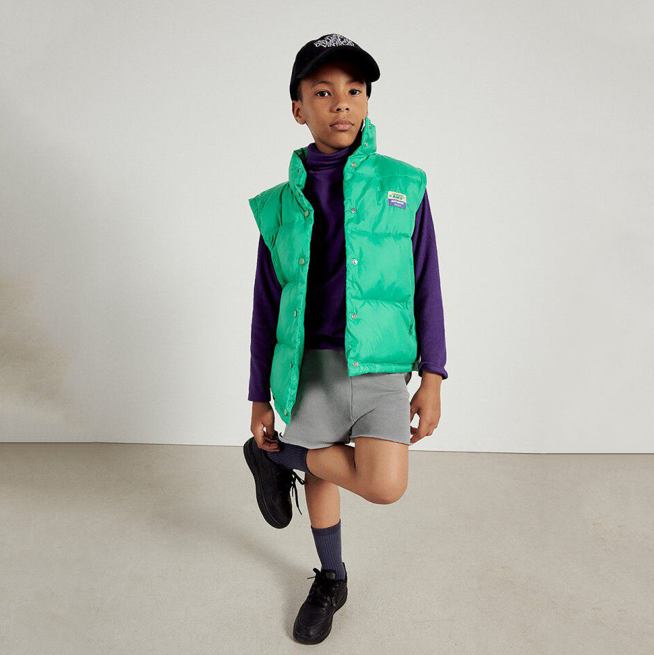 Boys & Girls Green Padded Gilet