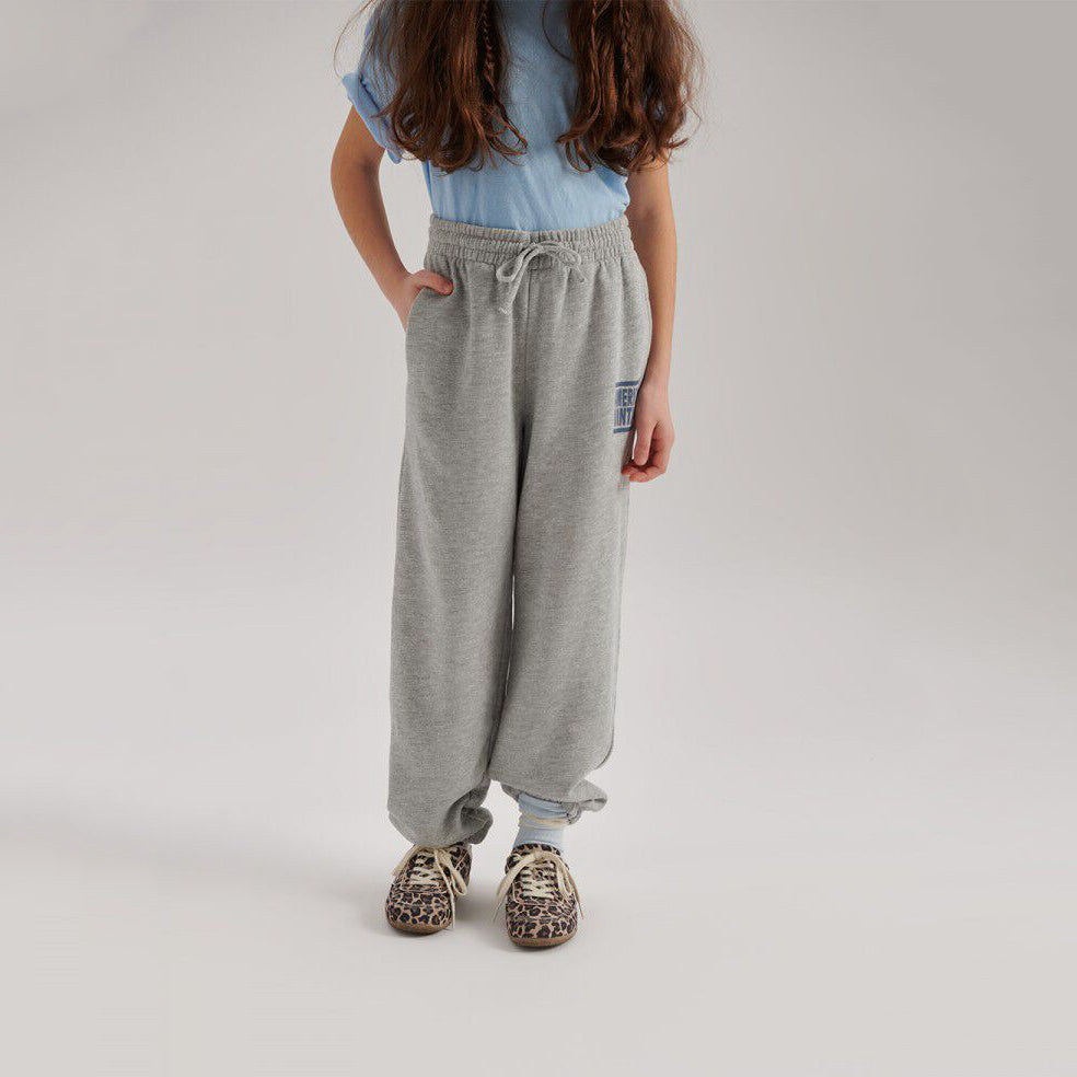 Boys & Girls Grey Cotton Trousers