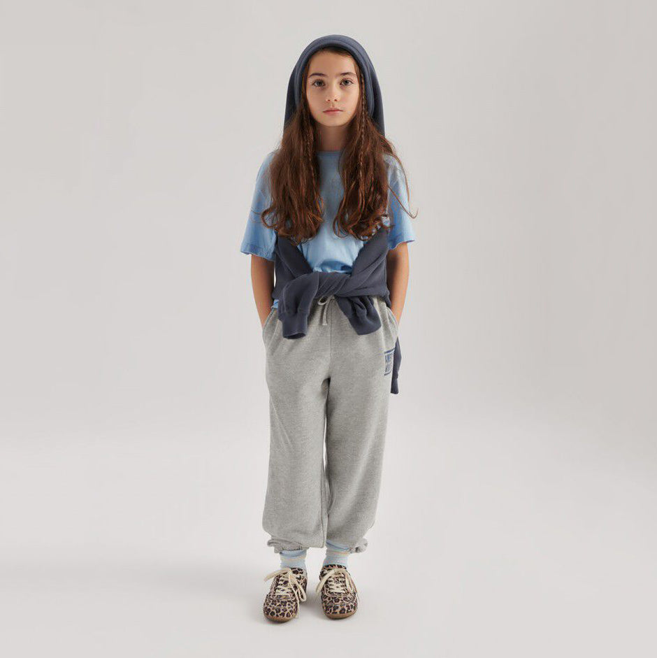 Boys & Girls Grey Cotton Trousers