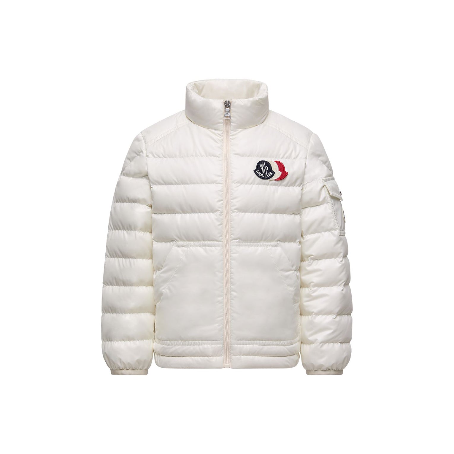 Boys White "BENGI" Padded Down Jacket