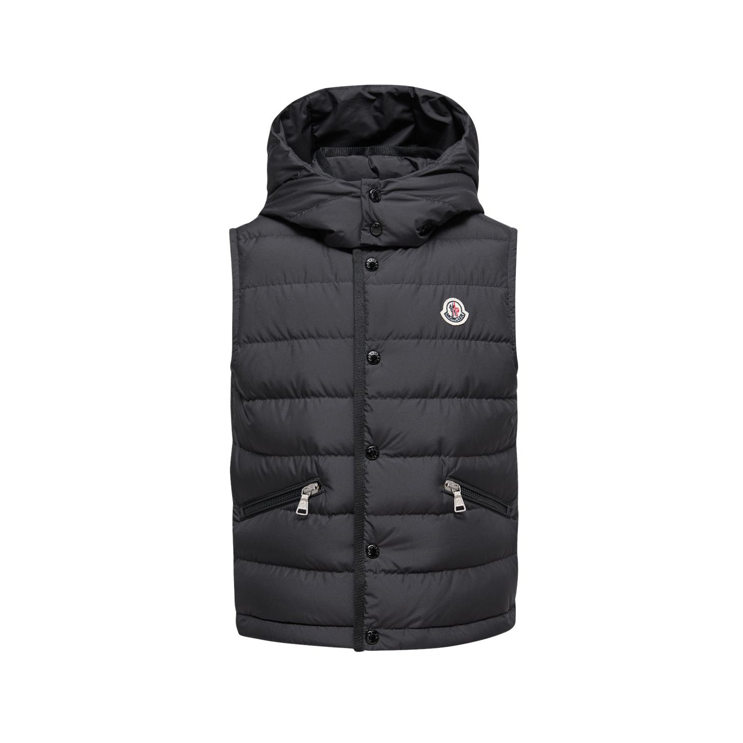 Boys Black "CANAN" Padded Down Gilet
