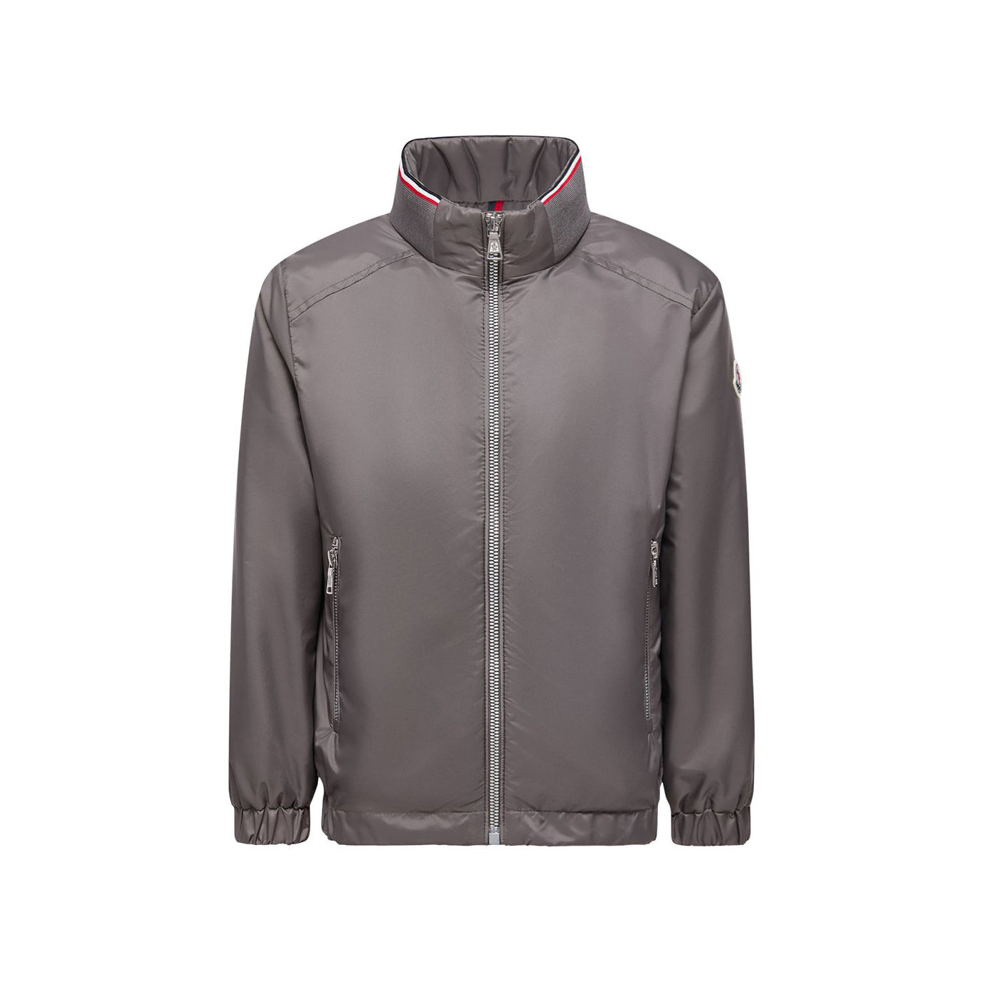 Boys Dark Grey Zip-Up Jacket