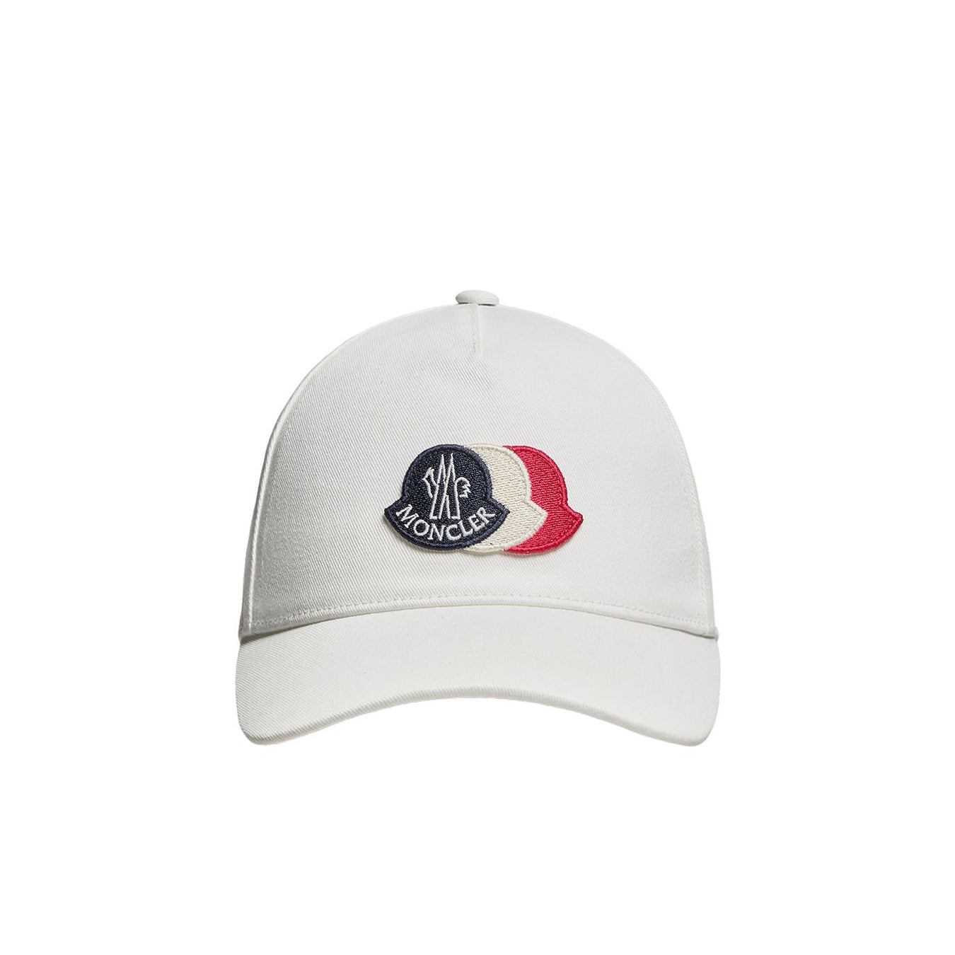 Boys White Logo Cotton Baseball Cap