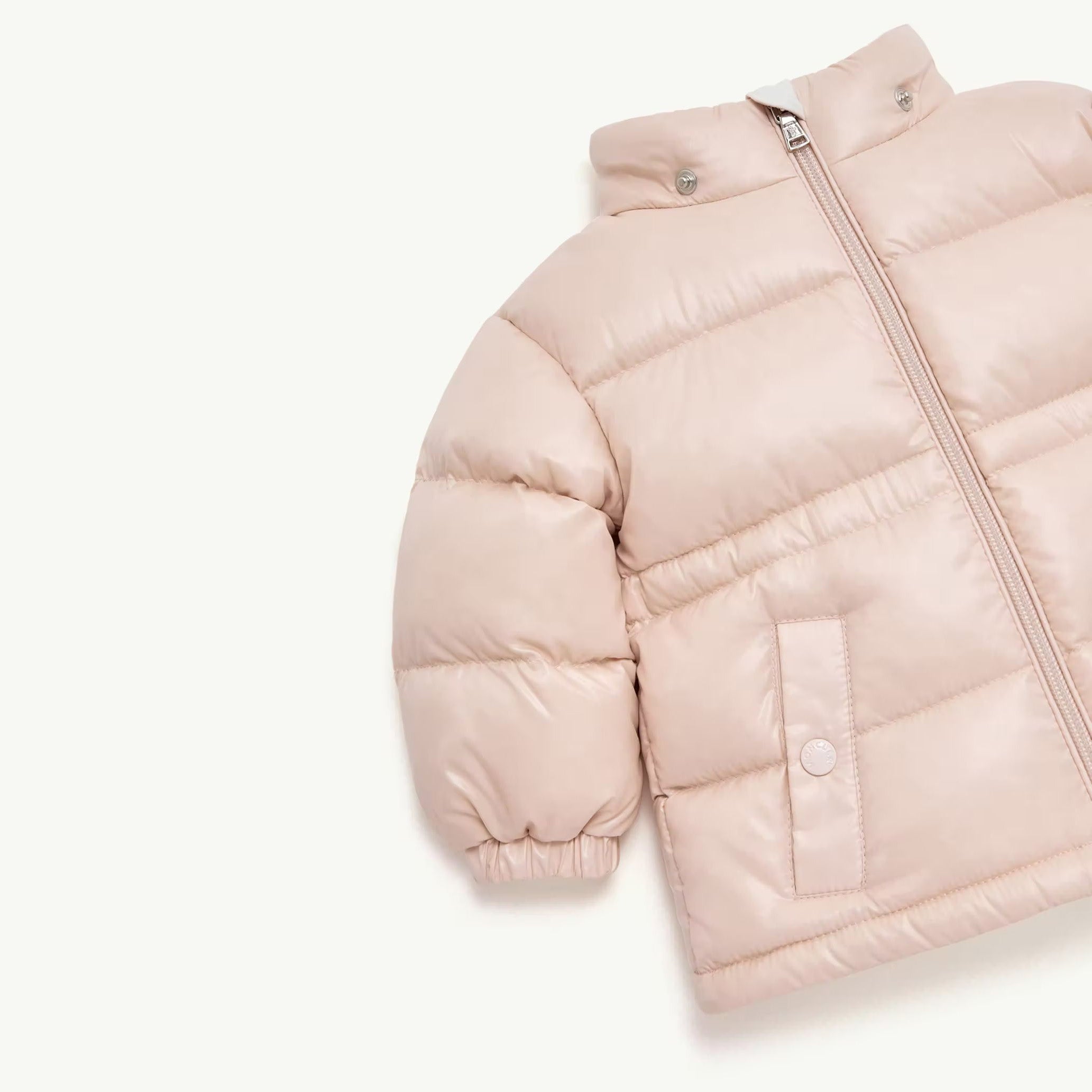 Baby Girls Light Pink "MAIRE" Padded Down Jacket