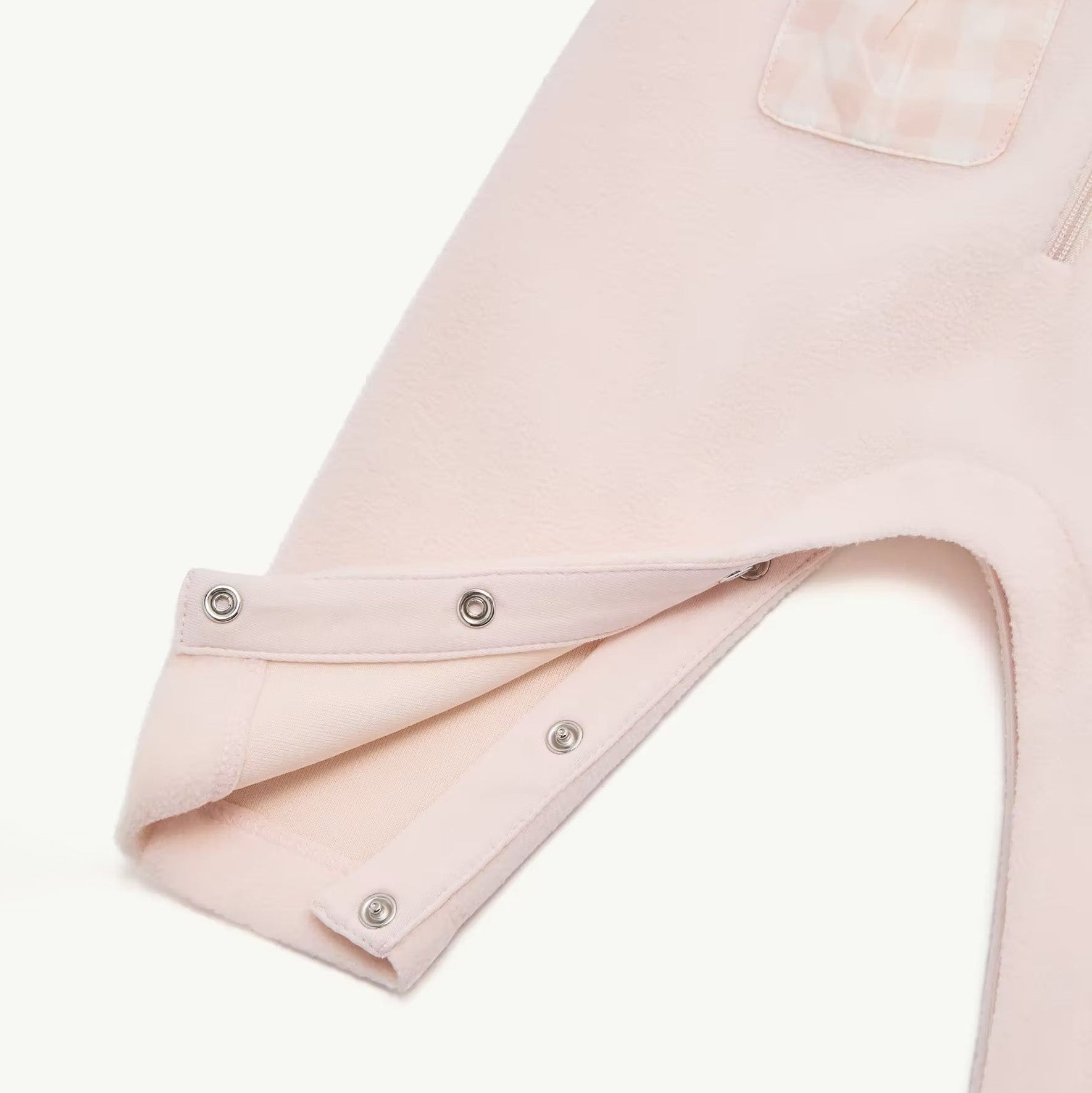 Baby Girls Light Pink Babysuit