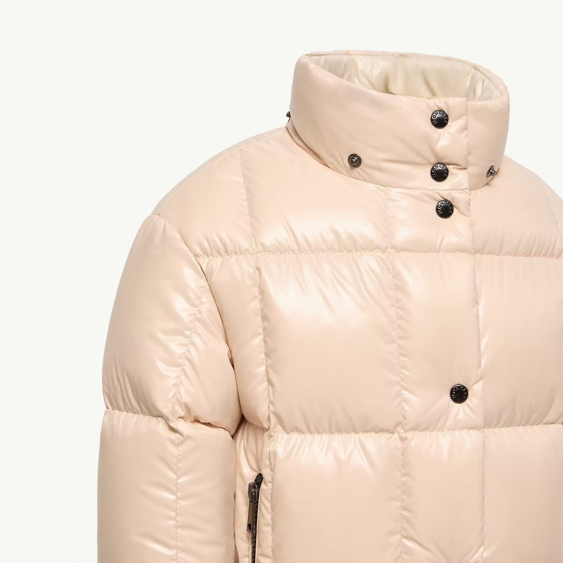 Girls Light Beige "PARANA" Padded Down Jacket