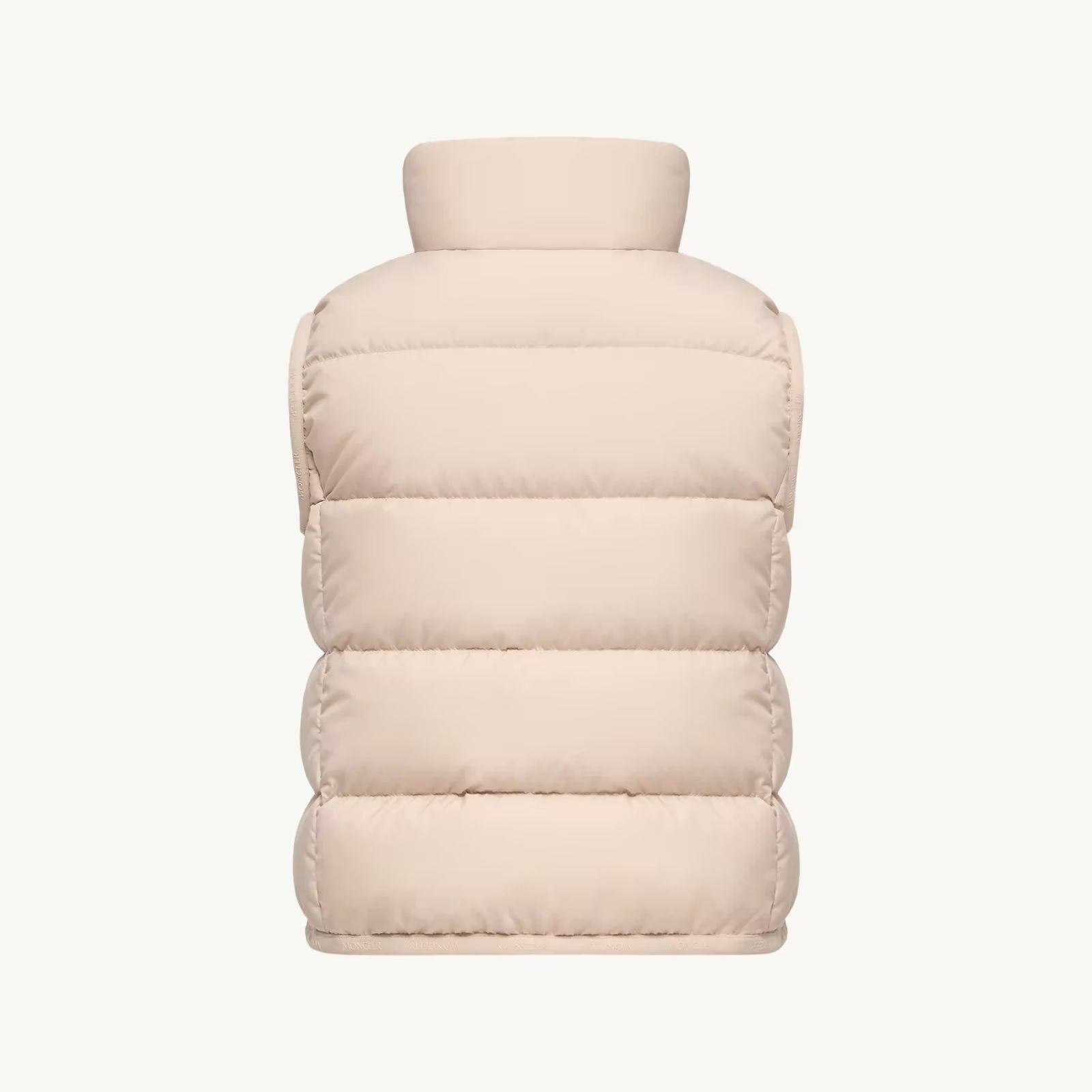 Girls Light Beige "BADIA" Padded Down Gilet