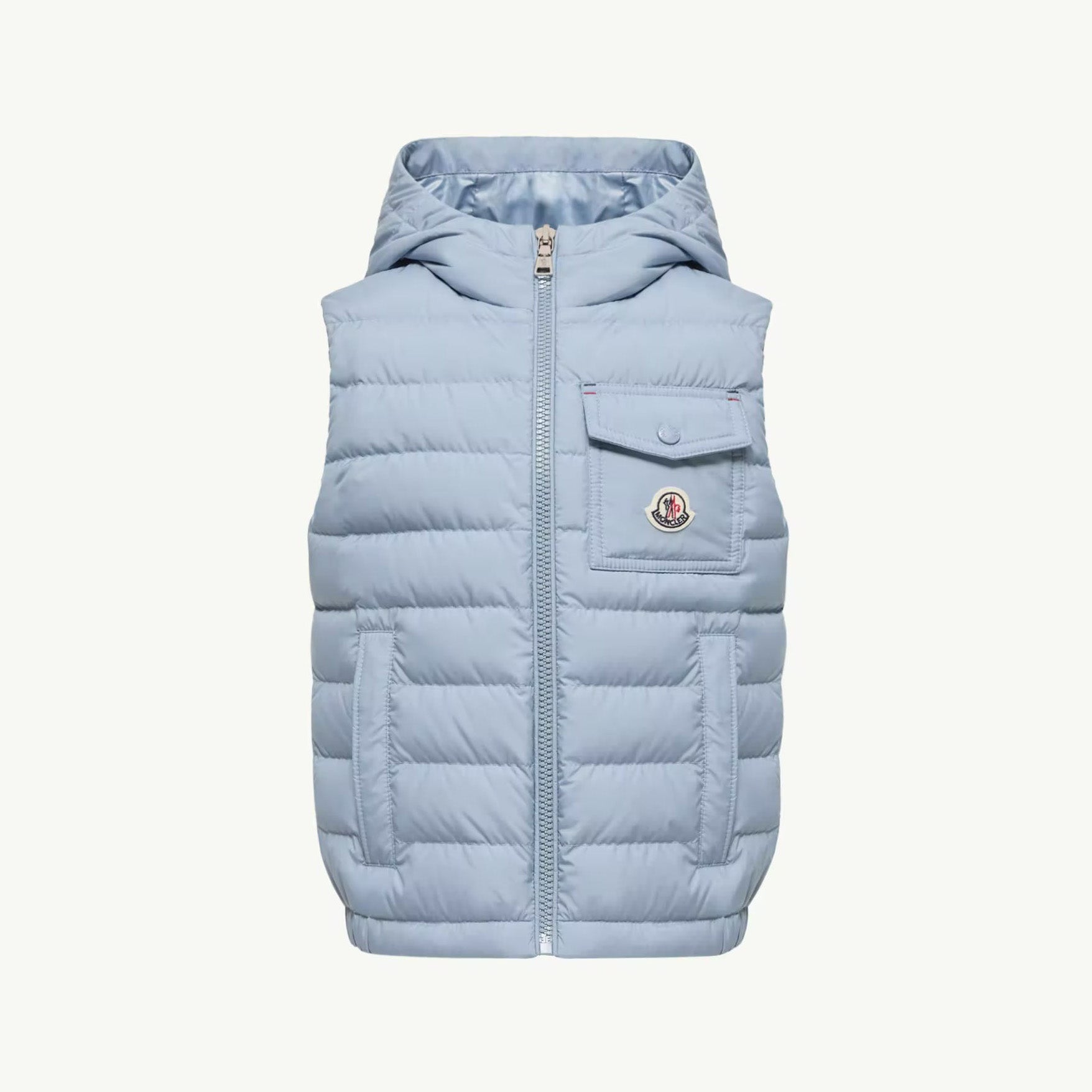 Boys Light Blue "WYSTAN" Padded Down Gilet
