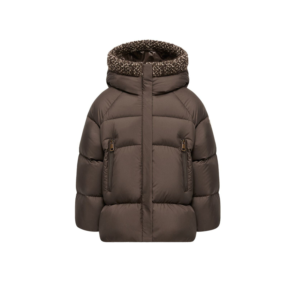 Girls Brown "DUILLA" Padded Down Coat